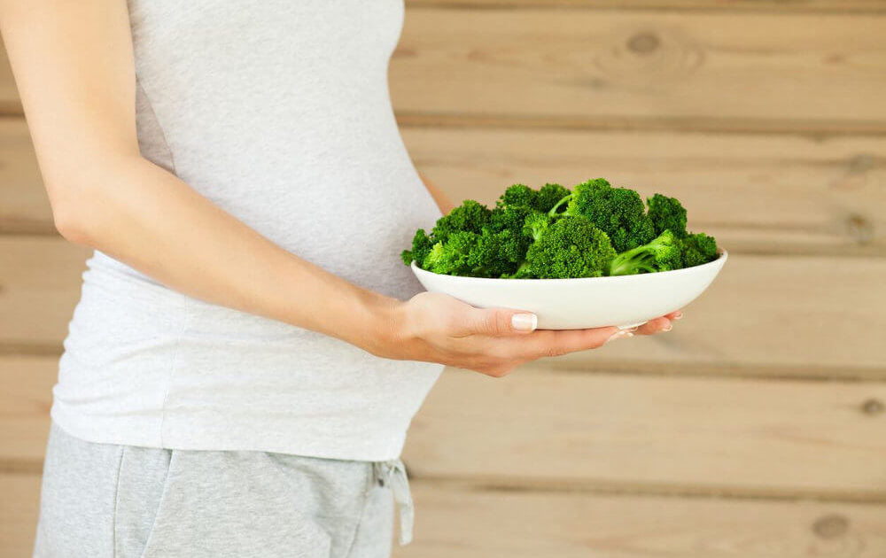 Hat die Ernährung der Mutter Einfluss auf die Größe des Neugeborenen?